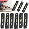 1~10PCS Portable ABS Shell Level Ruler High Precision Strong Magnetic 3 Bubble Level Meter Household Hardware Tools Laser Level