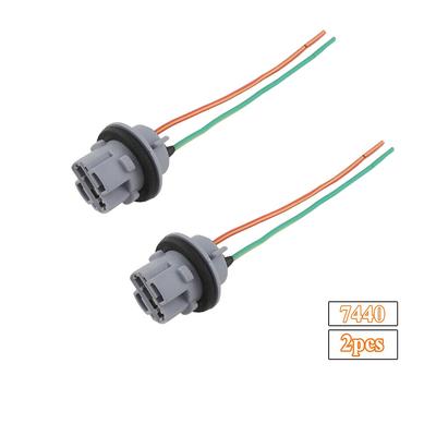 Новый 2X Провод-пигтейл Гнездо 7440 W3X16D W21W Жгут проводов Указатель поворота