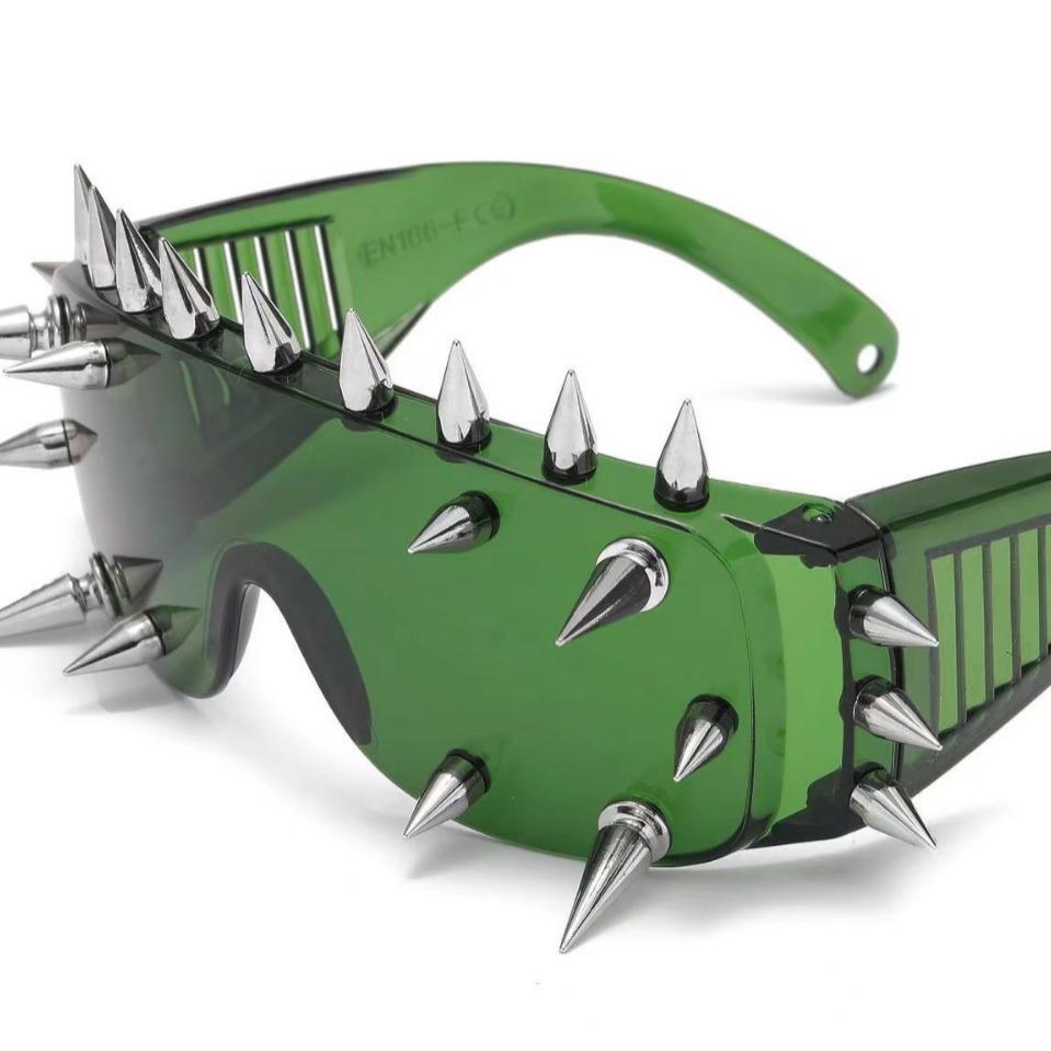 Смешные очки Киберпанк Дьявольские очки Тенденция вечеринки Уличная стрельба