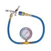 A/C R134A Refrigerant Charging Pipe Recharge Hose with Gauge Adapter Car  Conditioning Repair Too