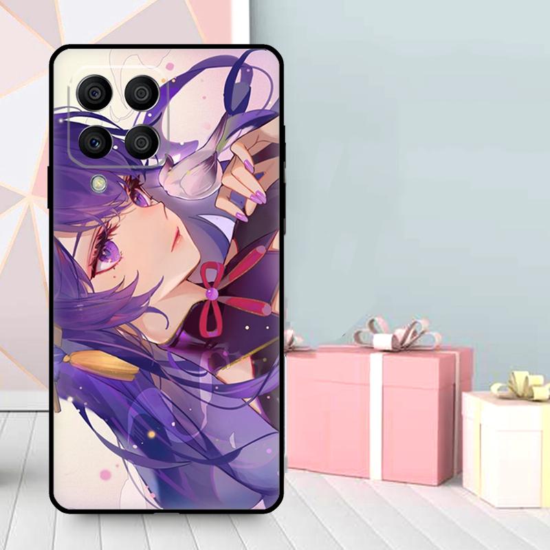 Чехол для игры Baal Genshin Impact для Samsung Galaxy M56 M52 M32 M53 M16 M11 M21 M31 M35 M12 M13 M14 M15 M36 M55 M34 M54