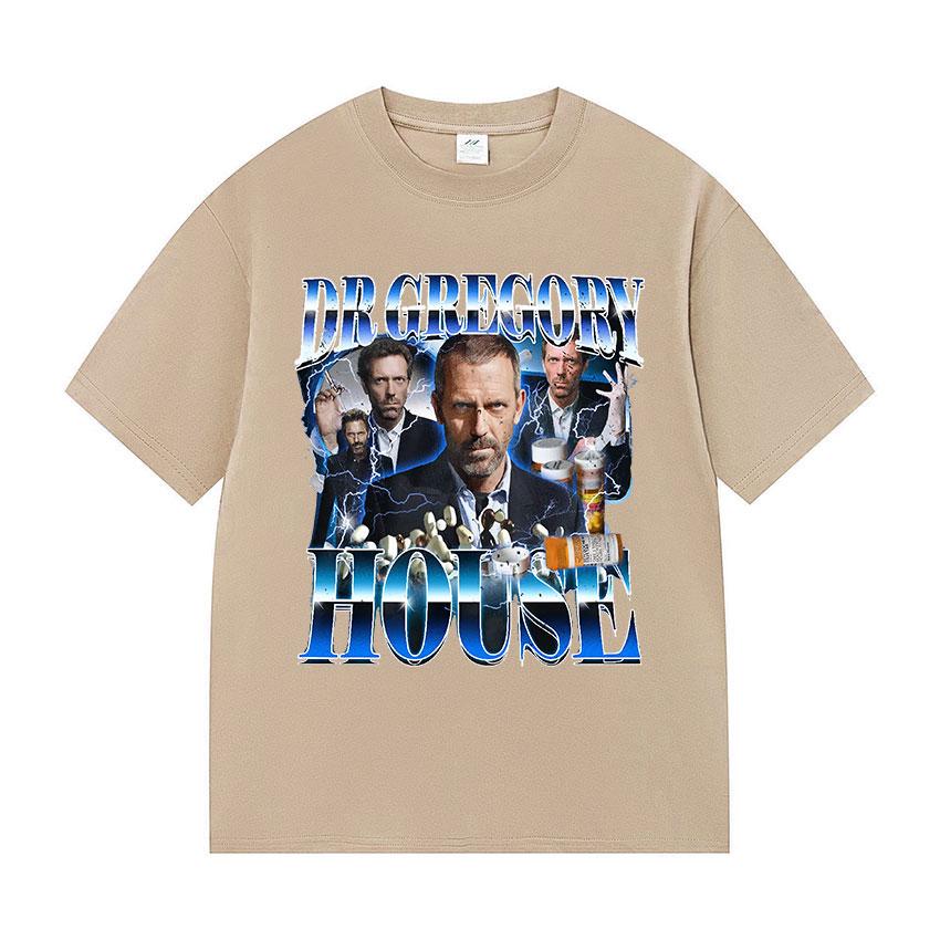 Dr Gregory House Md Funny Meme Tee Shirt Unisexs Women Vintage High Quality Fashion Tshirt summer 100 Cotton Oversized T Shirts
