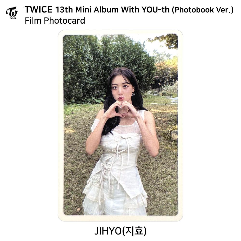 Twice 13-й мини-альбом с молодежной фотокарточкой YOU-th, плакатом, пленкой, стикером Jihyo KPOP K-POP