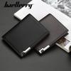 Short Men Business Wallets Leather Card Holder Purse Wallet for Mens Gifts