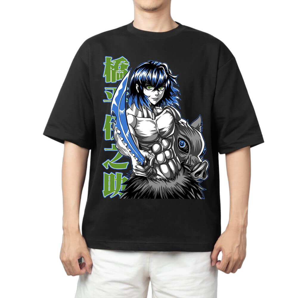 Demon Slayer Mitsuri Kanroji Love Hashira Anime Print T Shirt Men 2026 Summer Casual Streetwear Oversized Cotton Tees