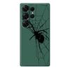 Чехол для Samsung Galaxy S25 Ultra с принтом в виде паутины, прямой край, задняя крышка телефона из ТПУ
