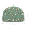 NUOLUX Tea Cozy Teapot Cover, Cotton Fabric, Stylish Nordic Floral Design, Insulated Teapot Cover, Dust Cover, Kettle Cover, 33x33x23cm, Color 3,