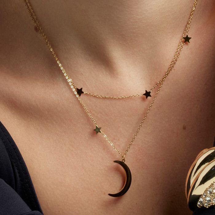 Collier Luxenter Finition En or Jaune 18 Carats - Monil