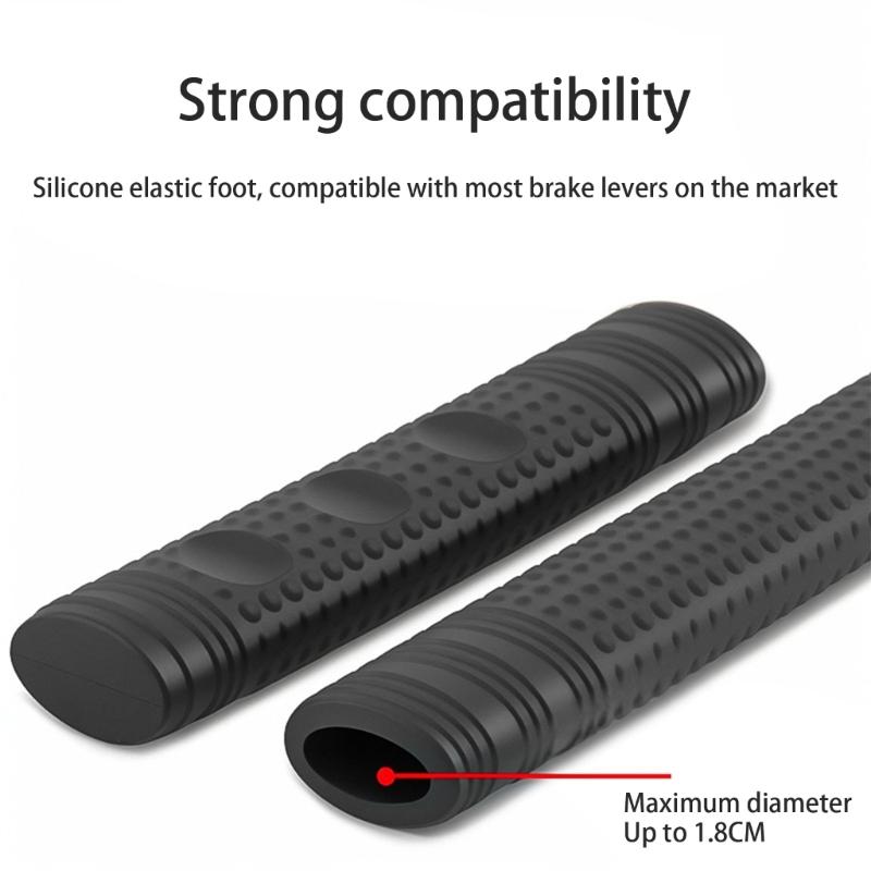 2 шт. Износостойкие силиконовые грипсы для велосипедных тормозов, многоцветные, рычаги тормозов для горных велосипедов для ежедневных велосипедистов