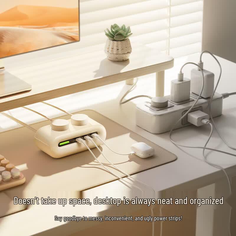 TURAS Little Cloud Air 45W GaN USB-C Power Strip CN plug (adapter included)