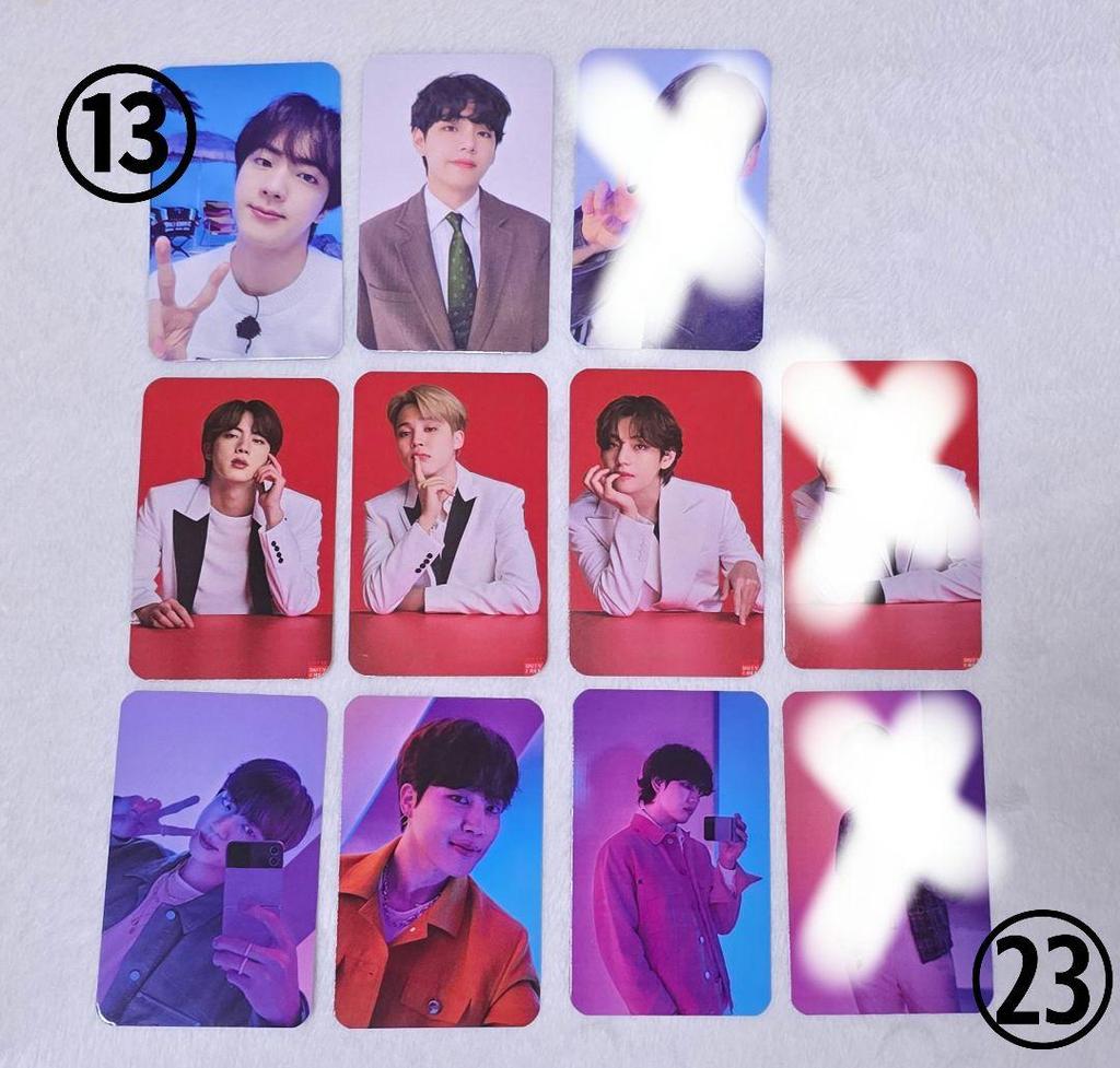 [USED] BTS Photo Cards by Korean Producers