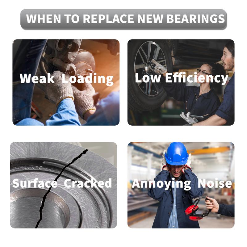 Motoforti 6804 Deep Groove Ball Bearings P6 20x32x7mm Lubricated Bearings Open Type Silver Tone Scooter Skateboard Wheel