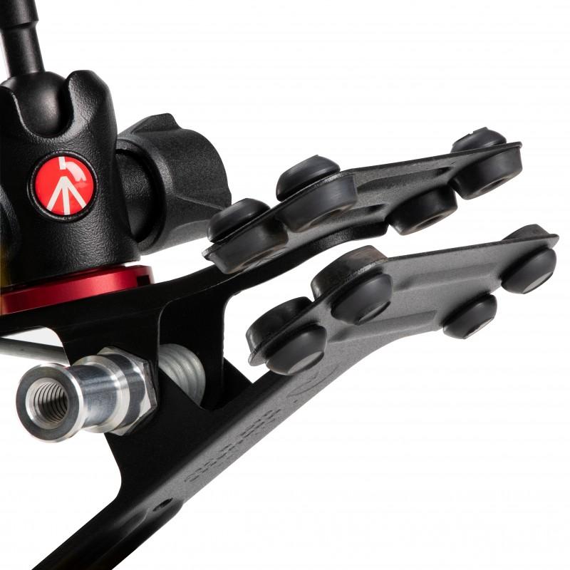 Manfrotto 175F-2 Universal Spring Buckle with Cold Shoe on the Head