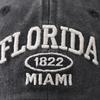 Бейсболка из хлопка с вышивкой Old Florida, мужская и женская, для активного отдыха, с изображением алфавита Florida