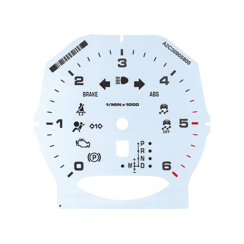 1pcs 6000rpm 8000rpm Speedometer Gauge Face for Porsche 911 Carrera 991 Cayenne 958 Panamera 970