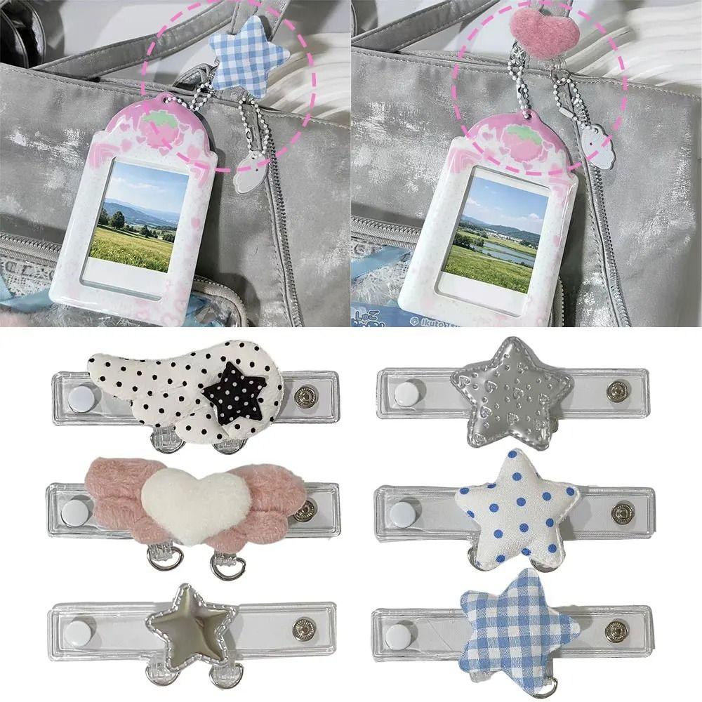 Heart Bag Extender Buckle Wing Ita Bag Buckle Creative Star Keychain  Girls