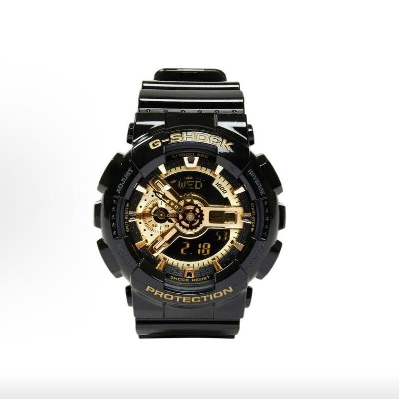 Casio Индивидуальные часы модифицированная серия камуфляжный полимерный корпус модные мужские часы GA-110GB-1A модифицированные-reef fission GA-110GB-1A-MiCaiHongBiaoDai
