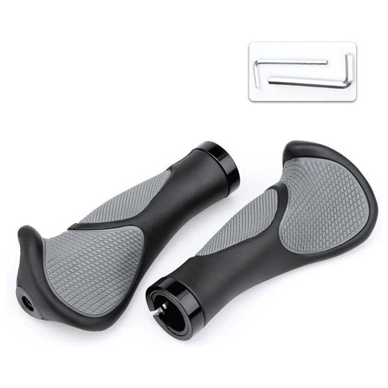 1 пара ручек для велосипеда, противоскользящие, двухсторонние, с фиксатором, ручки для велосипедного руля, чехлы для велосипедных деталей