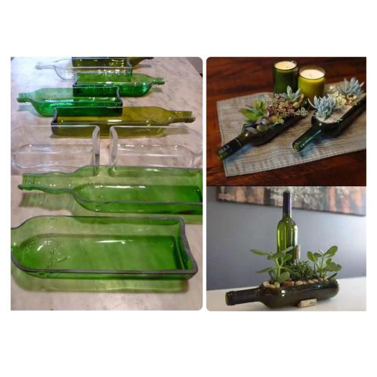 Набор для резки стеклянных бутылок. Острый дизайн лезвий. Точная резка. Простота использования.