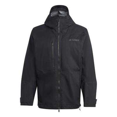 Куртка походная Hard Shell Terex Xploric RDY BZ033 черная [Adidas] RAIN. Мужская HN2921 J/L