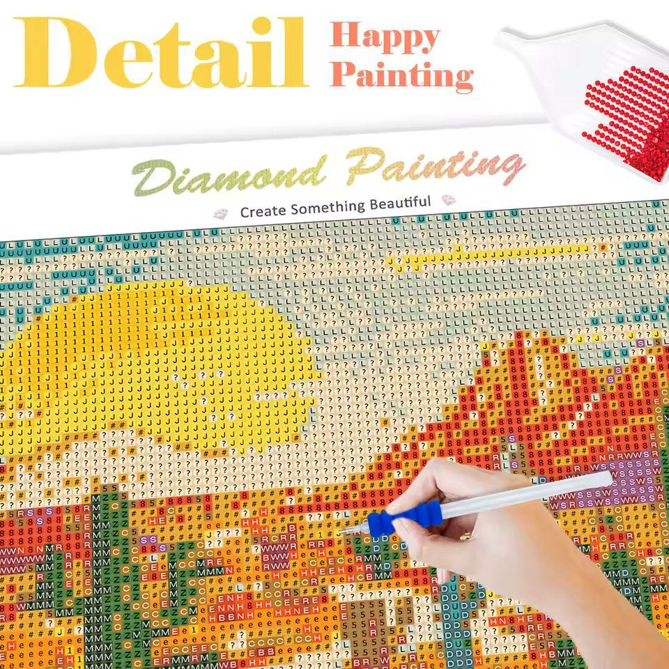 GATYZTORY Photo Custom Diamond Embroidery Full Round Crystal Diamond Painting Cross Stitch Diamond Mosaic Kits Birthday Gift
