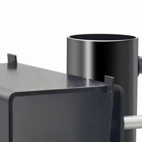 Balcony Parasol Holder Metal Parasol Stand Space-Saving Balcony Umbrella Stand Universal Balcony Railing Umbrella Holder Replaces Parasol Stand