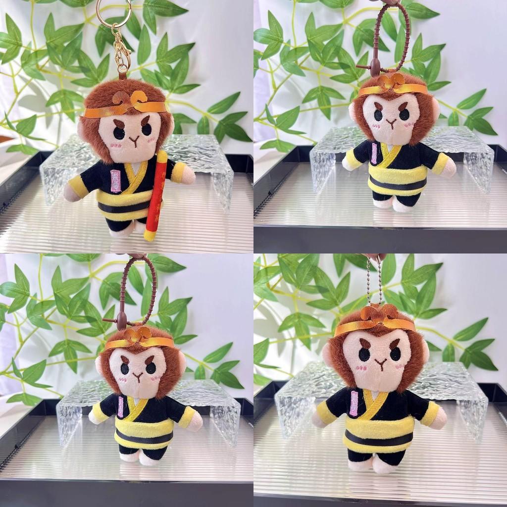 Очаровательная плюшевая игрушка Black Myth Wukong, милая фигурка обезьяны с мягким наполнителем из ПП хлопка