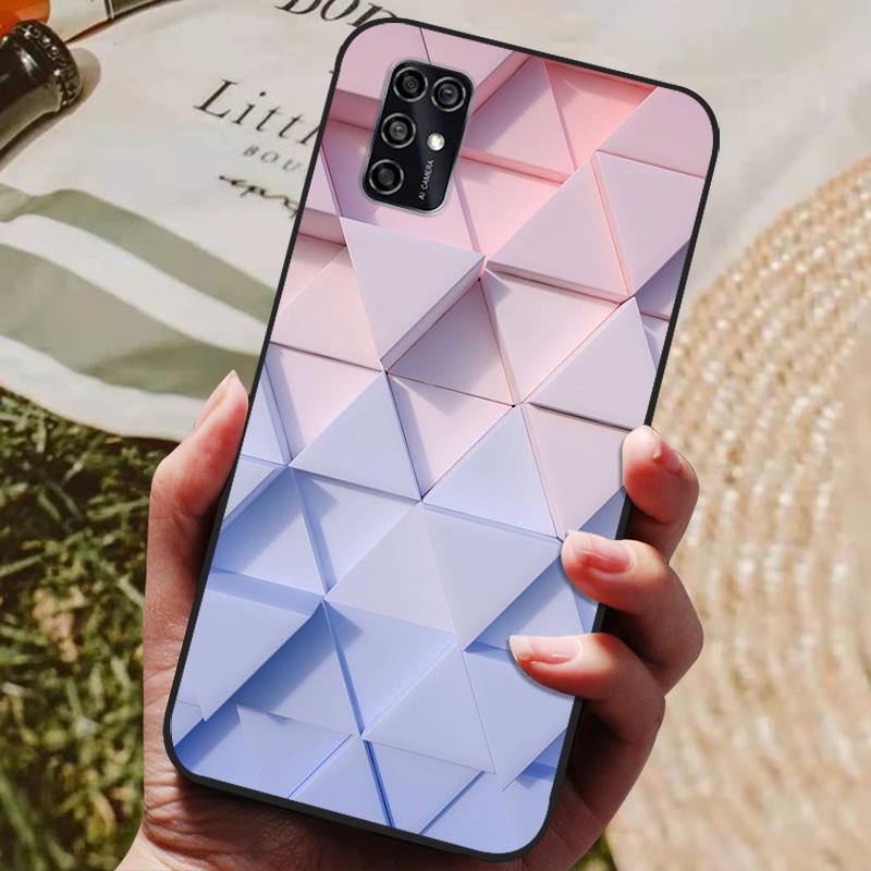 Для ZTE Blade V2020 Умный Чехол Черный Бампер Силиконовый ТПУ Мягкая Крышка Телефона Для ZTE Blade V2020 Smart 8010 Чехол Милый Мраморный Funda