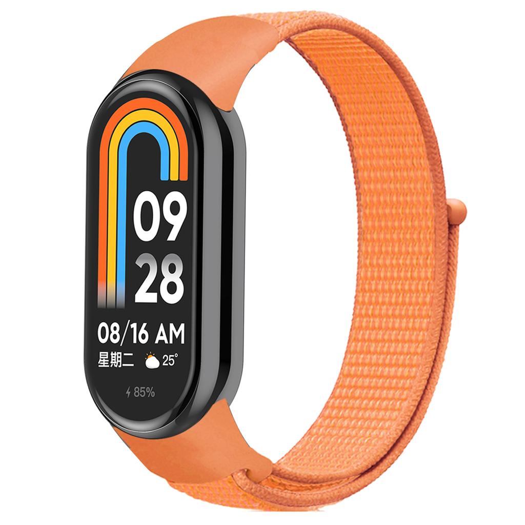 Браслет для Mi Band 8 9 Ремешок miband 8 Ремешок для часов Нейлоновый Спортивный Наручный Запасной ремешок pulsera Correa для xiaomi Mi band 9 ремешки