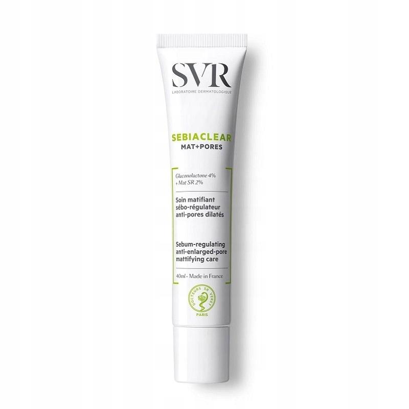 Svr Sebiaclear Mat+Pores Mattifying Fluid for Sebum Regulation 40ml