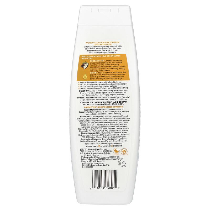 Cocoa Butter Formula® with Vitamin E, Length Retention Shampoo, 13.5 fl oz (400 ml)