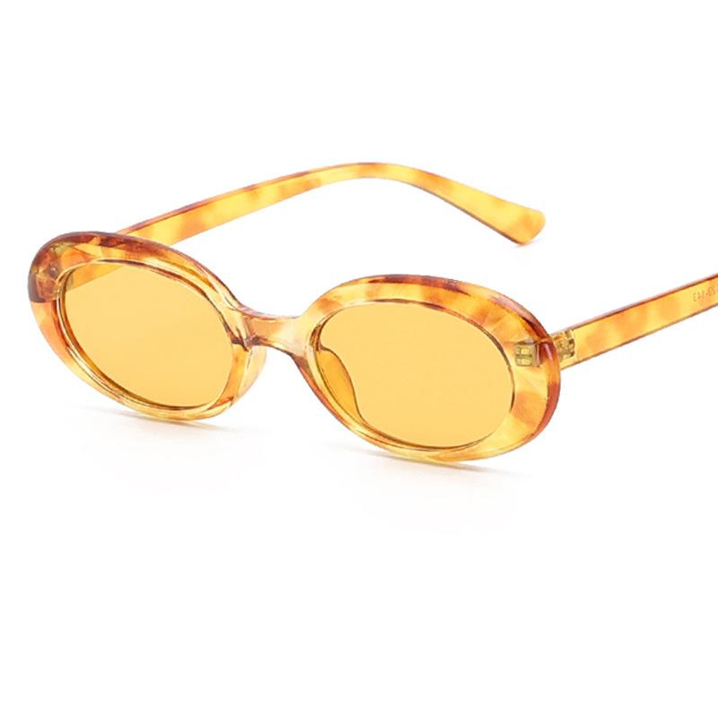 Солнцезащитные очки Trend Oval Retro Small Frame Sunglasses Women Candy Color Glasses Men