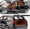 1/24 масштабная литая под давлением модель автомобиля Benz GLS63 AMG из сплава, коллекционная игрушечная машинка с откатным механизмом со светом и звуком, игрушечный автомобиль для взрослых мальчиков, подарок