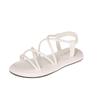 Thick Sole Sandals Women 2024 New Summer Soft Sole Elevated Casual Roman Sandals Small Womens Shoes  Sandalias Mujer  Sandal