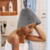 Сауна Анти Жара Шапка для Сауны Утолщенный Войлок Шапочка для Душа Тюрбан для Волос Быстросохнущее Полотенце Шапки Полотенца Аксессуары для Сауны Ванной