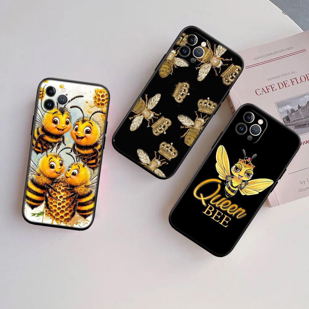 RA3 Art Bees Cartoon New High-End Shell Phone Case for Redmi Note 8 9 Pro Max 9S 9T 9C NFC 8T 8A 10A A4