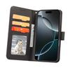 For iPhone 16 Pro Max Leather Case Wallet Stand Magnetic Closure Phone Cover
