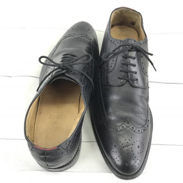 Bally Швейцария Кожаные броги Черные 27.0(ИСПОЛЬЗОВАЛ)