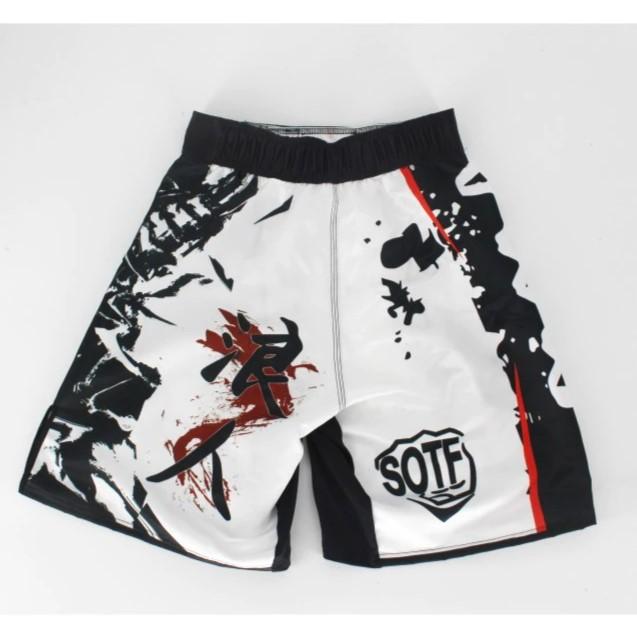 Черные шорты с эластичной резинкой на талии Bushido Fitness, жестокие спортивные шорты ниндзя, шорты Tiger Muay Thai мма, одежда для бокса, тайский бокс