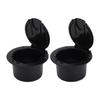 Round Electrical Power Cable   for ,  , , White Power Cable Cover, 2 Sets of   ABS Cable