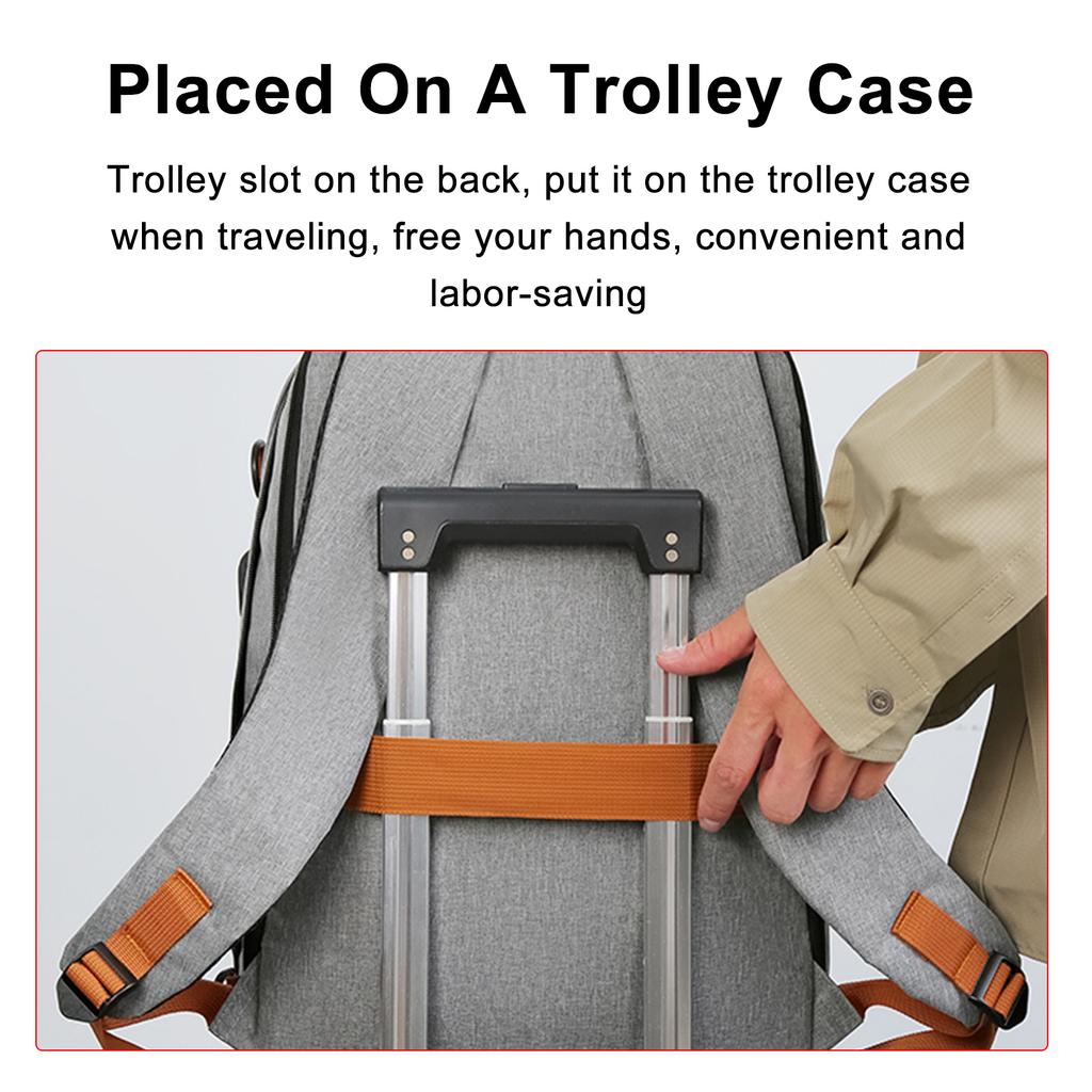 Рюкзак для путешествий LargeCapacity 15,6-дюймовый рюкзак для ноутбука для мужчин и женщин, водостойкий, легкий