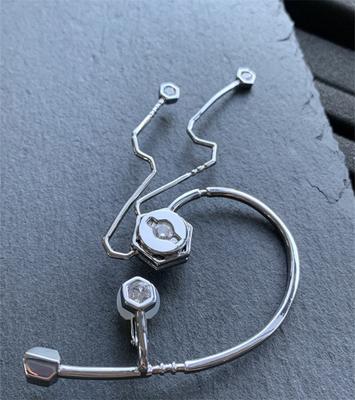 Оригинальный дизайн, киберпанк, хип-хоп, Ai, научная фантастика, компьютерная связь, металлический крючок для ушей для мужчин и женщин, готический крючок для ушей, трендовые модные украшения