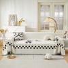 Anti-Scratching Sofa Cover Ins Style Sofa Cushion All-Inclusive Universal Cover Towel Half Plush Sofa Full Covered Blanket