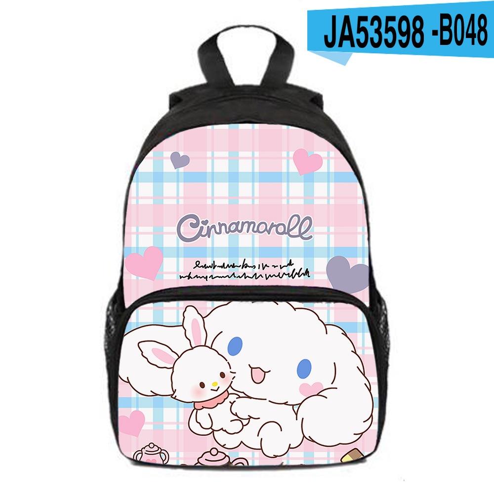 3dcinnamoroll Cute And Durable Cinnamoroll School Backpack For Boys And Girls