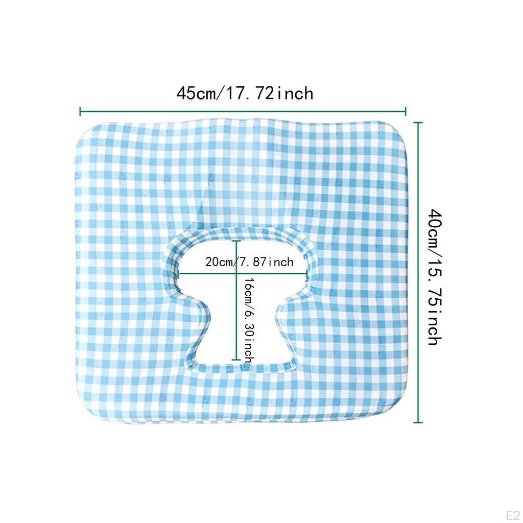 Подушка от пролежней, удобная подушка с Т-образным отверстием, против пролежней для офиса