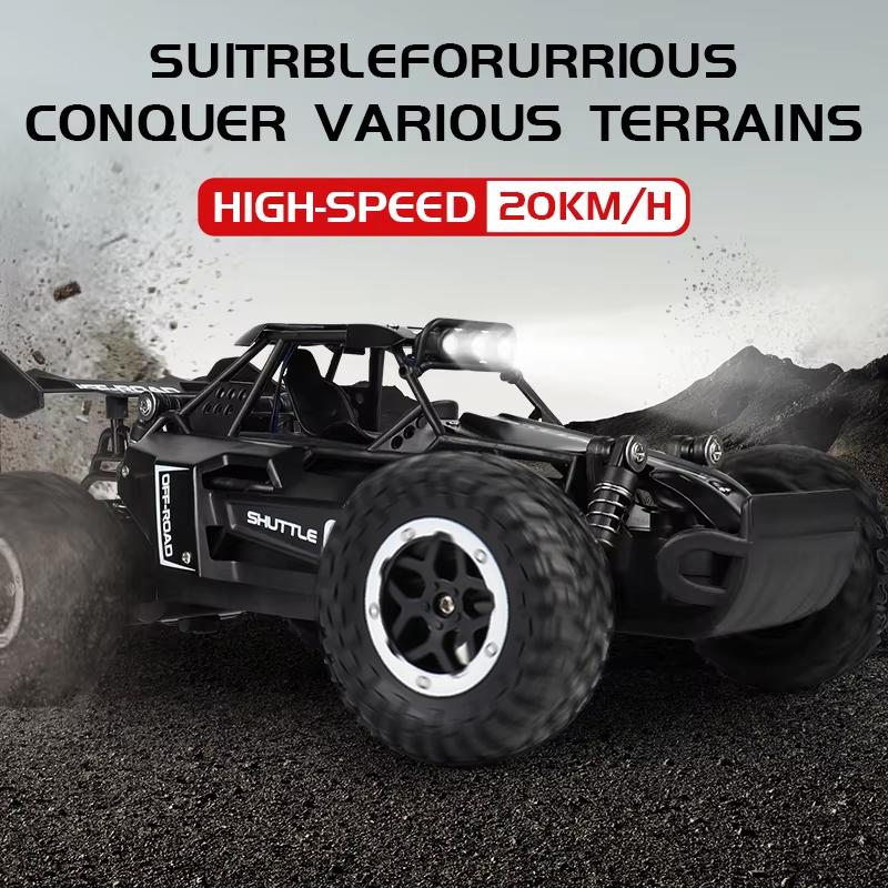 ЗВН 1:16/1:20 2.4G Модель RC Машины Со Светодиодной Подсветкой 2WD Внедорожник Дистанционного Управления Альпинистское Транспортное Средство Уличные Машины Игрушки Подарки для Детей