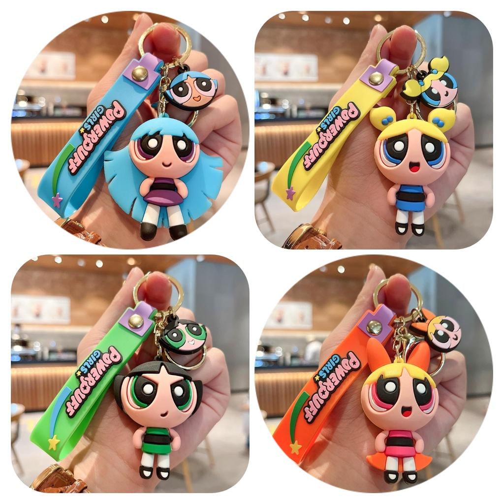 Мультяшный брелок-подвеска из силикона в виде летающей женщины-полицейского для студентов, пар, автомобилей, сумок и подарков