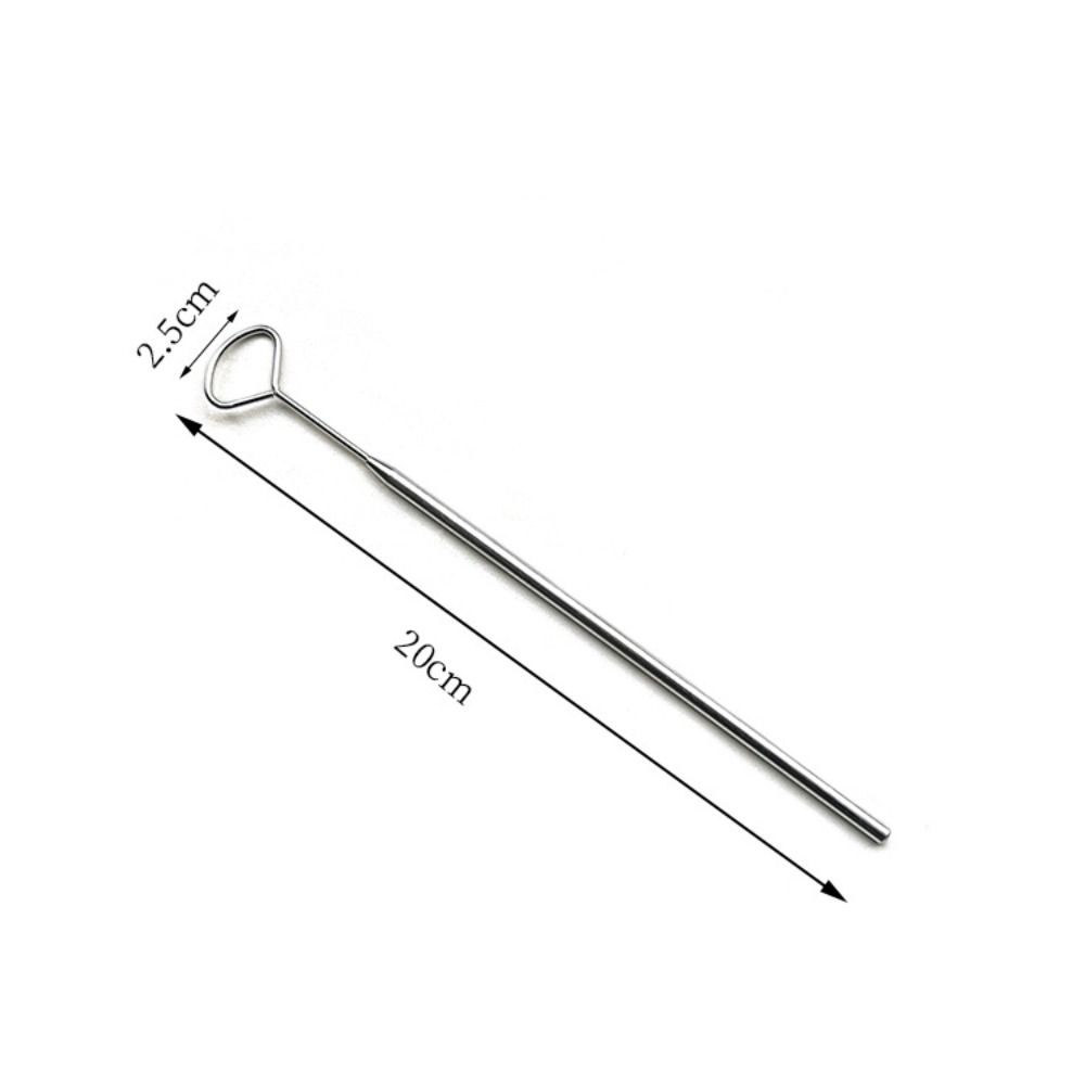 Вилка для погружения шоколада из нержавеющей стали, серебряная вилка для фондю с сыром неправильной формы, длинная ручка, нержавеющий инструмент для погружения шоколада