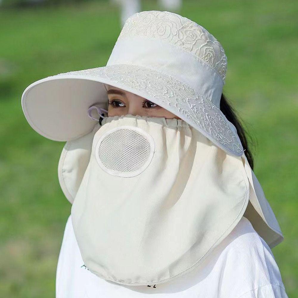 Солнцезащитная шляпа с защитой от УФ-лучей для лица и шеи, кепка-солнцезащитный крем, летние женские шляпы для рыбалки, охоты, пеших прогулок