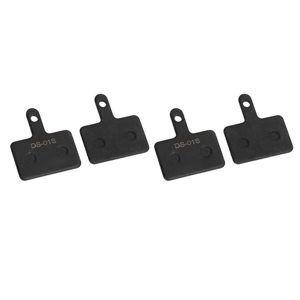 2 комплекта велосипедных дисковых тормозных колодок Высокая чувствительность Сбалансированный отскок Полуметаллические Легкие Портативные Тормозные